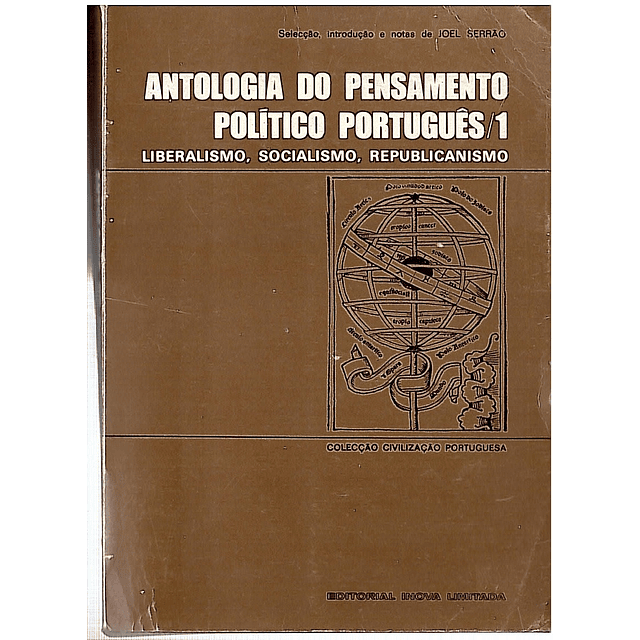 ANTOLOGIA DO PENSAMENTO POLÍTICO PORTUGUÊS 1