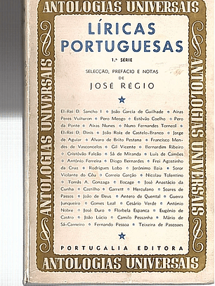 LÍRICAS PORTUGUESAS