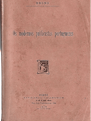 OS MODERNOS PUBLICISTAS PORTUGUEZES