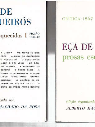 Prosas esquecidas (volume 1)