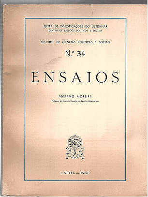 Estudos de ciências politicas e sociais n. 34 Ensaios