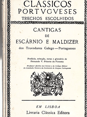CANTIGAS DE ESCÁRNIO E MALDIZER