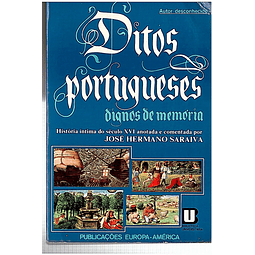 Ditos portugueses dignos de memória