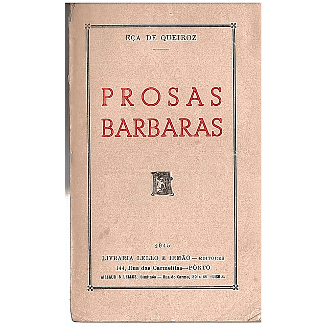 PROSAS BÁRBARAS 