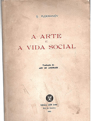 A ARTE E A VIDA SOCIAL