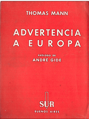 ADVERTENCIA A EUROPA (espanhol)