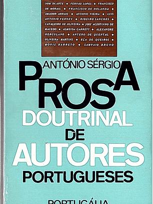 Prosa doutrinal de autores portugueses