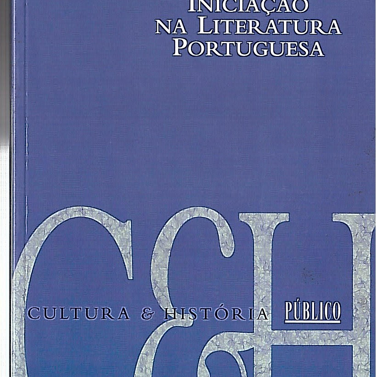 INICIAÇÃO NA LITERATURA PORTUGUESA 1