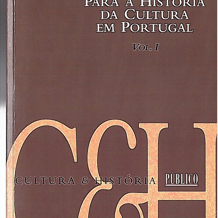PARA A HISTÓRIA DA CULTURA EM PORTUGAL 1