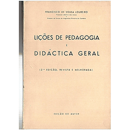 Lições de pedagogia e didática geral