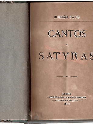 Cantos e Satyras