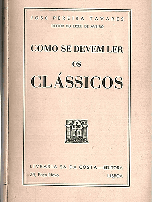 COMO SE DEVEM LER OS CLÁSSICOS