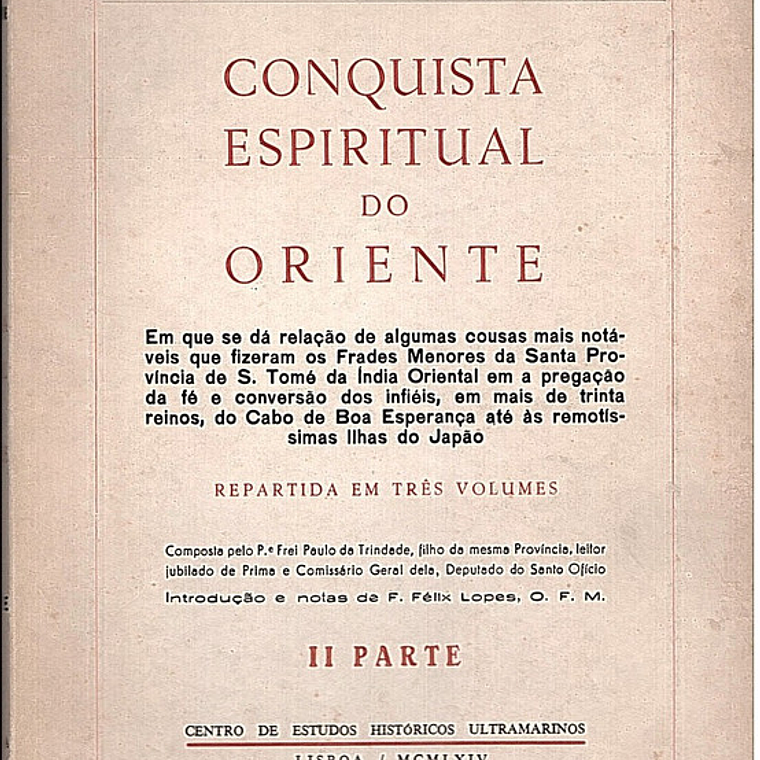 Conquista espiritual do oriente - 2a parte 1