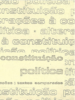 Constituição politica - Alterações textos comparados