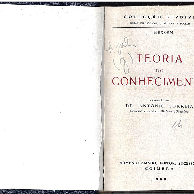 Teoria do conhecimento 1