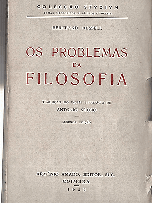 Os problemas da filosofia