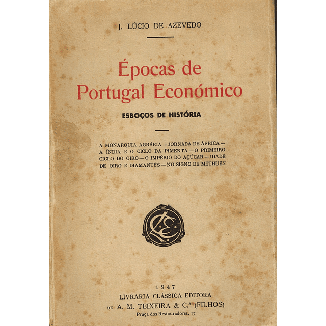 ÉPOCAS DE PORTUGAL ECONÓMICO