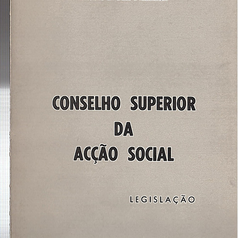 Conselho superior da acção social 1
