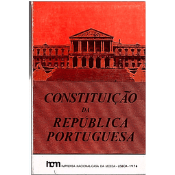 Constituição da República Portuguesa - edição 1976
