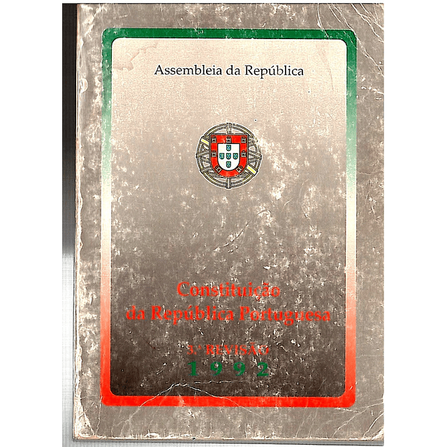 Constituição da República portuguesa seja revisão - 1992