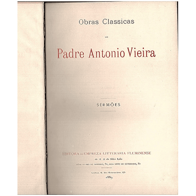 Obras clássicas do Padre António Vieira