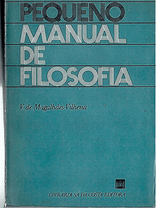 Pequeno manual de filosofia