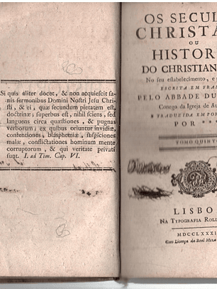 Os séculos cristãos ou história do cristianismo - volume 5