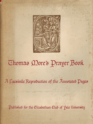 Thomas More's Prayer Book