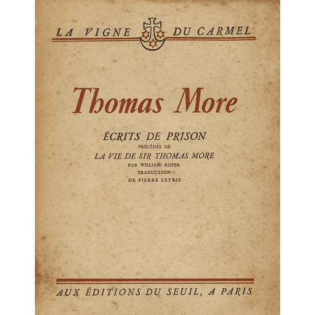 Thomas More - Écrits de prison