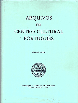 Arquivos do centro cultural português (Volume 28)