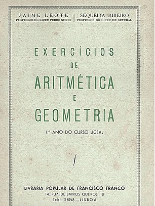 Exercícios de aritmética e geometria