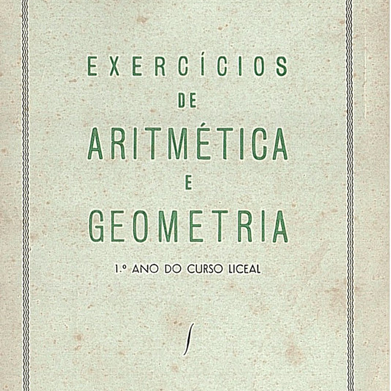 Exercícios de aritmética e geometria 1