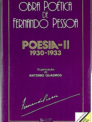 Obra poética de Fernando Pessoa - Poesia II (1930-1933)
