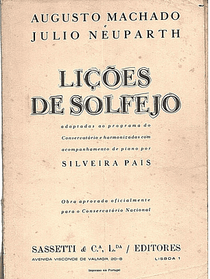 Lições de solfejo