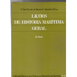 Lições de história marítima geral segunda parte - Volume 15