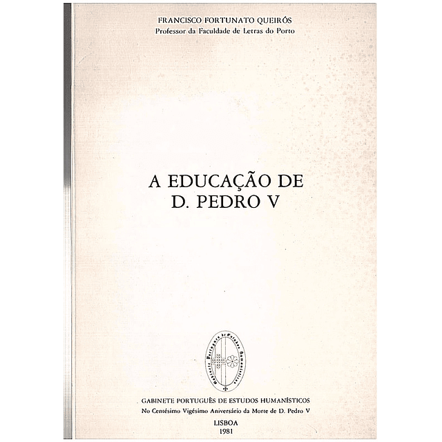 A educação de D. Pedro V