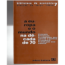 A Europa e o mundo na década de 70