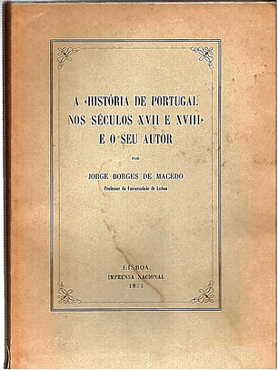 A história de portugal nos séculos XVII e XVIII e o seu autor