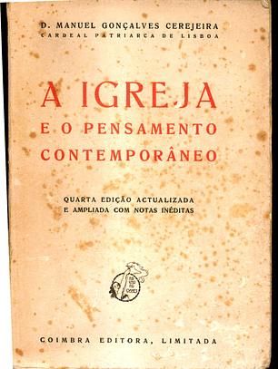 A igreja e o pensamento contemporâneo (4a edição)