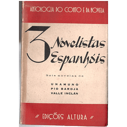 3 novelistas espanhóis