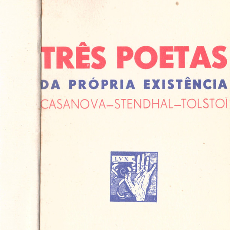 Três poetas da própria existência 2