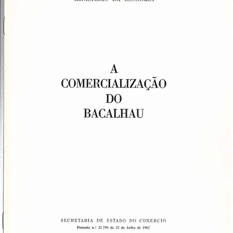 A comercialização do bacalhau 1