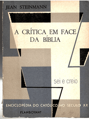 A crítica em face da biblia