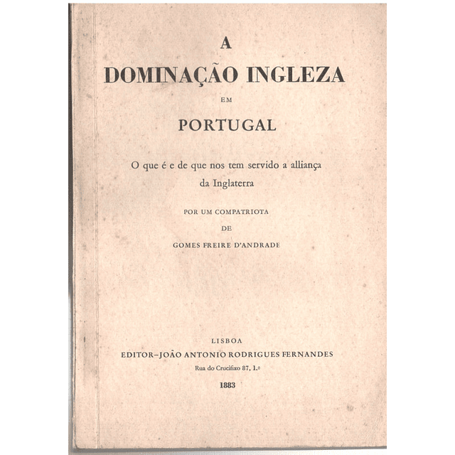 A dominação inglesa em Portugal