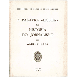 A palavra Lisboa na história do jornalismo