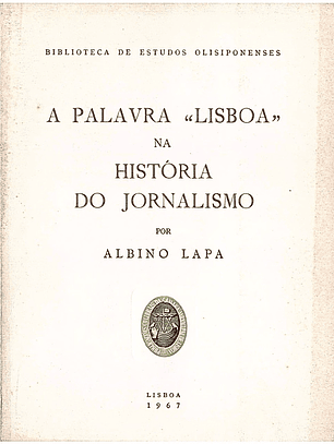 A palavra Lisboa na história do jornalismo