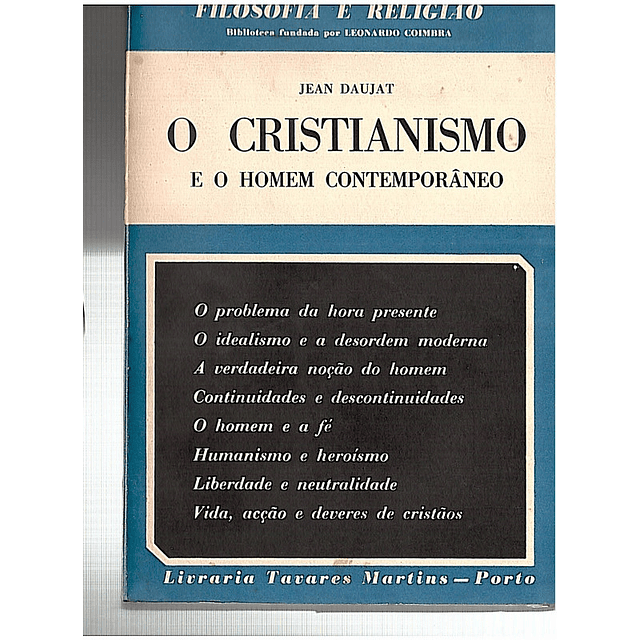 O cristianismo e o homem contemporâneo