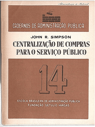 Centralização de compras para o serviço Público