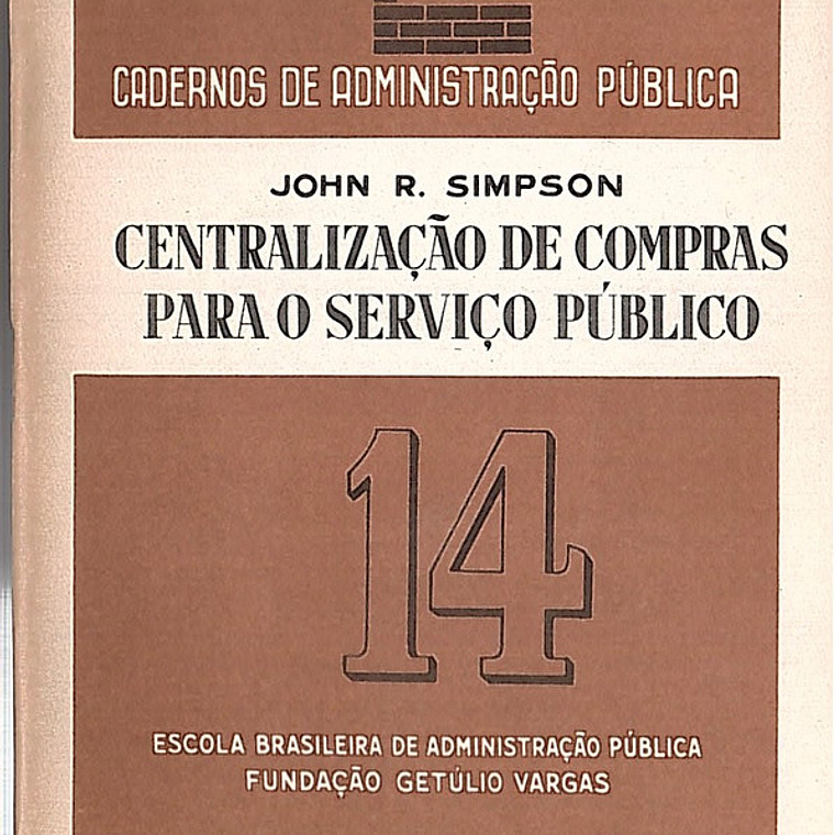 Centralização de compras para o serviço Público 1
