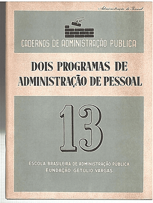 Dois programas de administração de pessoal